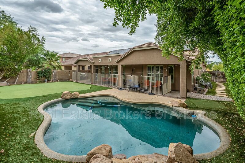Phoenix Pool Home | 4 Bedrooms, Solar + Backyard Putting Green property image
