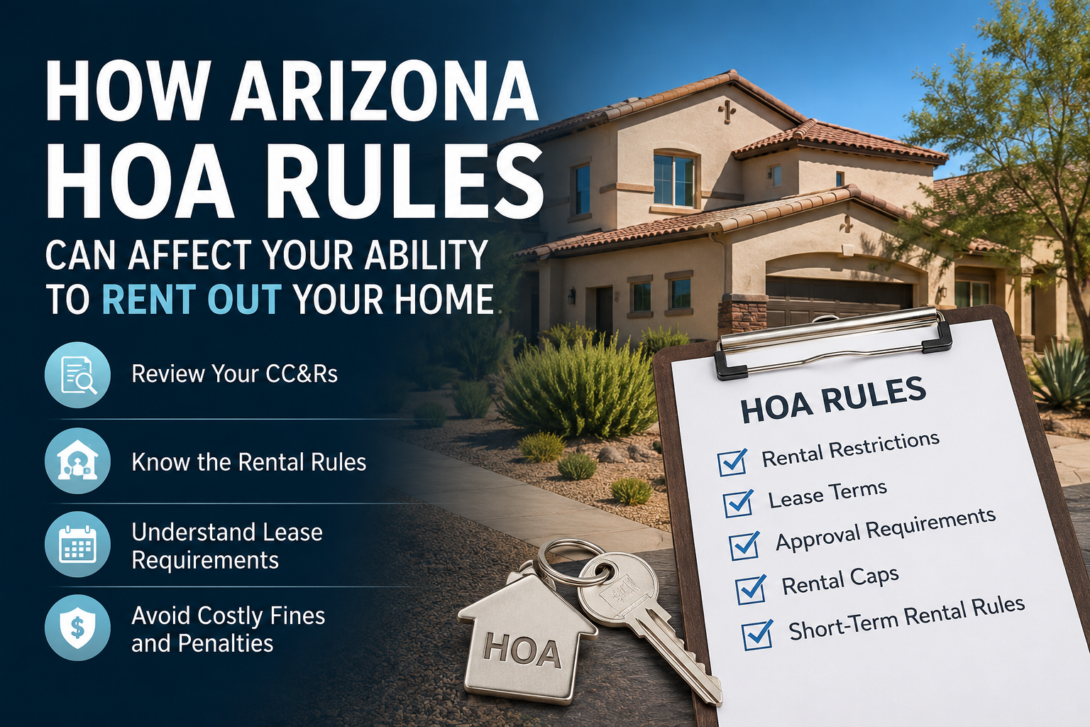 How Arizona HOA Rules Can Affect Your Ability to Rent Out Your Home