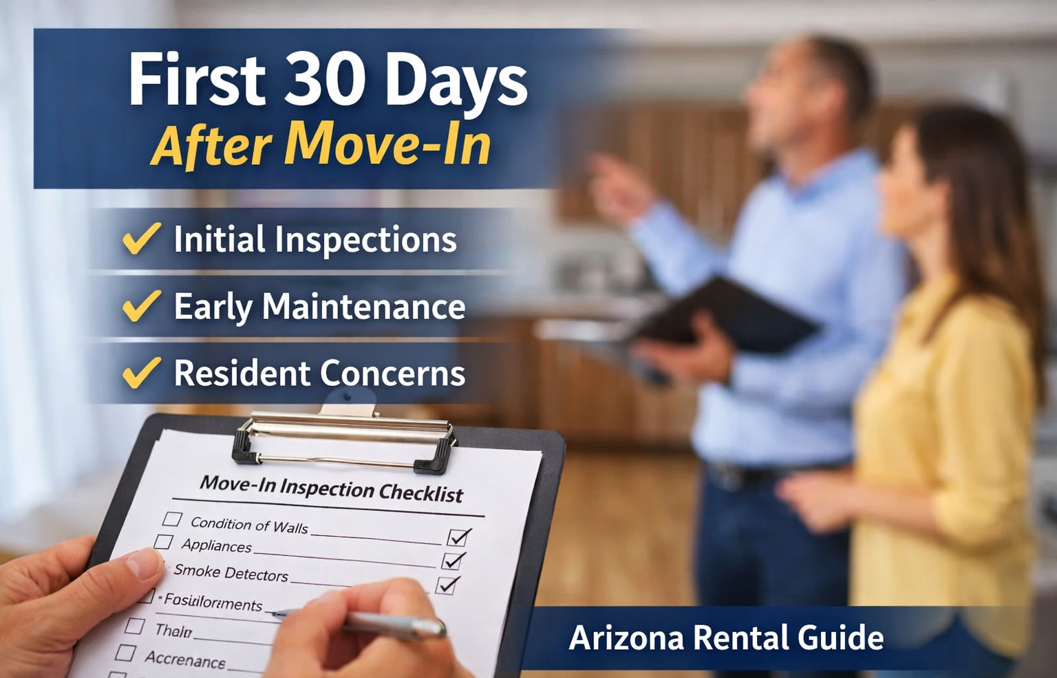 What Happens During the First 30 Days After a Tenant Moves In (And Why It Matters)